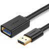 Estensore di cavo USB UGREEN, USB-A 3.0 (femmina) - USB-A 3.0 (maschio), 3m, colore nero