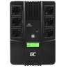 Green Cell Gruppo di continuità UPS AiO 800VA 480W con display LCD + Nuova App