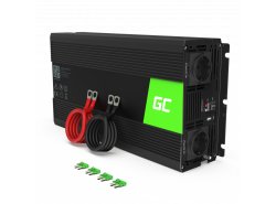 Green Cell® Convertitore di tensione Inverter DC 24V a AC 230V 3000W/6000W Onda Sinusoidale Pura