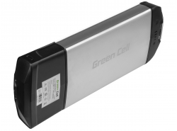 Green Cell® E-Bike Akku 36V 13Ah Li-Ion Pedelec Rear Rack Batterie mit Ladegerät