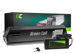 Green Cell Batteria per Bicicletta Elettrica 48V 16Ah 768Wh Semi InTube Ebike 2 Pin per NCM, Fitifito con Caricabatterie OUTLET