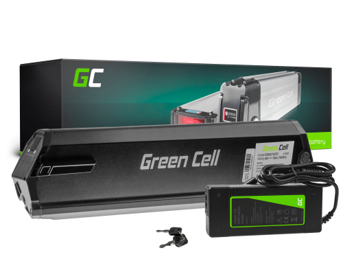 Green Cell Batteria per Bicicletta Elettrica 48V 16Ah 768Wh Semi InTube Ebike 2 Pin per NCM, Fitifito con Caricabatterie OUTLET