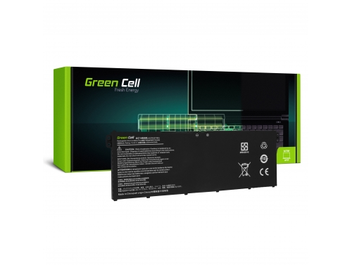 Green Cell Batteria AC14B3K AC14B8K per Acer Aspire 5 A515 A517 R15 R5-571T Spin 3 SP315-51 SP513-51 Swift 3 SF314-52 - OUTLET