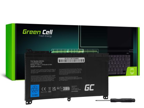 Green Cell Batteria BI03XL ON03XL per HP Pavilion x360 13-U 13-U000 13-U100 Stream 14-AX 14-AX000 14-AX006NL