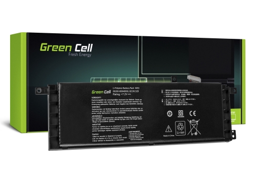 Green Cell Batteria B21N1329 per Asus X553 X553M X553MA F553 F553M F553MA D453M D553M R413M R515M X453MA X503M X503MA - OUTLET
