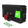 Green Cell® Convertitore di tensione Inverter DC 12V a AC 230V 1500W/3000W Onda Sinusoidale Pura - OUTLET