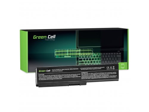 Green Cell Batteria PA3817U-1BRS per Toshiba Satellite C650 C650D C655 C660 C660D C665 C670 C670D L750 L750D L755 L770 - OUTLET