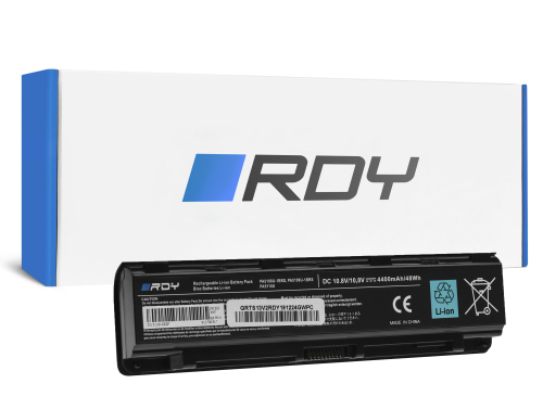 RDY Batteria PA5109U-1BRS PABAS272 per Toshiba Satellite C50 C50D C55 C55-A C55-A-1H9 C55D C70 C75 C75D L70 S70 S75 - OUTLET