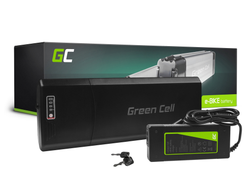 Green Cell Batteria per Bicicletta Elettrica 36V 10.4Ah 374Wh Rear Rack Ebike 5 Pin per Mifa Zündapp con Caricabatterie - OUTLET