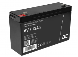 Green Cell ® Batteria al Gel AGM 6V 12Ah