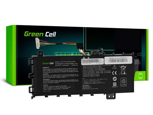 Green Cell Batteria B21N1818 C21N1818-1 per Asus VivoBook 15 A512 A512DA A512FA A512JA R512F X512 X512DA X512FA X512FL