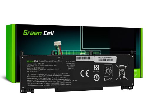 Green Cell Batteria RH03XL M02027-005 per HP ProBook 430 G8 440 G8 445 G8 450 G8 630 G8 640 G8 650 G8