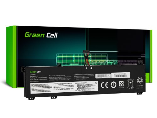 Green Cell Batteria L19C4PC1 L19M4PC1 per Lenovo Legion 5 5-15ARH05 5-15ARH05H 5-15IMH05 5-15IMH05H 5P-15ARH05H