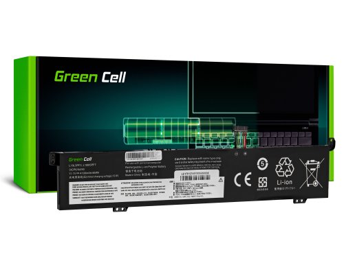 Green Cell Batteria L19M3PF7 per Lenovo IdeaPad Gaming 3-15ARH05 3-15IMH05 ThinkBook 15p IMH 15p G2 ITH