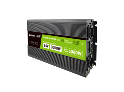 Green Cell Convertitore di tensione PowerInverter LCD 12 V 3000 W/6000 W Onda sinusoidale pura con display