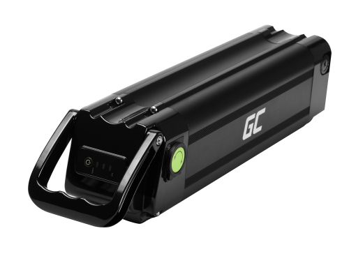 Batteria GC Silverfish per bici elettrica ebike con caricabatterie 36V 10.4Ah 374Wh XLR 3 pin come Zündapp. Produzione polacca.