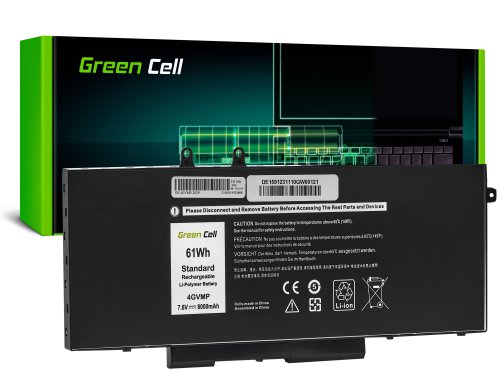 Green Cell Batteria 4GVMP per Dell Latitude 5400 5410 5500 5510 Precision 3540 3550