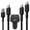 Kit di ricarica rapida per telefoni cellulari - Caricatore USB-C USB-A da 48W + 2 cavi USB-C da 30 cm