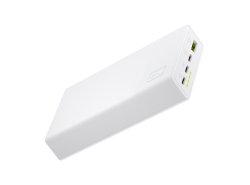 Green Cell PowerPlay20s Bianco Powerbank 20000mAh 22,5W PD USB C con ricarica rapida per iPhone 15 14 13 12 11 X