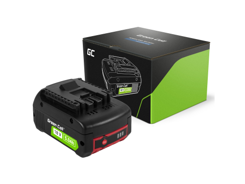 Green Cell Batteria per utensili elettrici Bosch 18V 8Ah Batteria di ricambio GBA1600A016GK