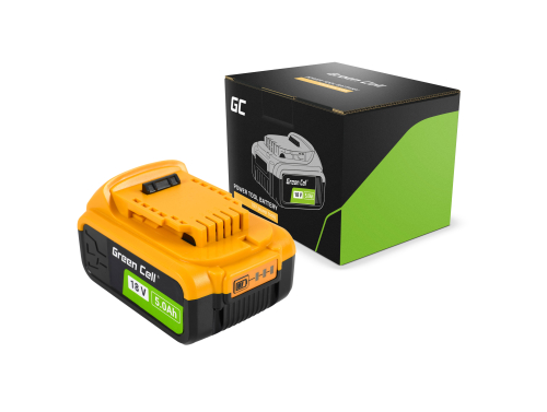 Batteria Green Cell per utensili elettrici DeWalt XR 18V 5Ah Batteria di ricambio per DCB184