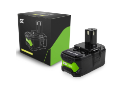 Batteria Green Cell per utensili elettrici Ryobi ONE+ 18V 5Ah Batteria di ricambio RB18L50