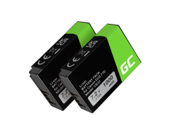 Green Cell ® Batteria LP-E17 Half-Decoded per Canon EOS 77D, 750D, 760D, 8000D, M3, M5, M6, Rebel T6i, Rebel T6s 7.2V 1040mAh