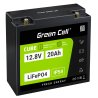 Green Cell CUBE LiFePO4 Batteria 20Ah 12.8V 256Wh LFP al litio 12V per Trattori, Tosaerba e veicoli Elettrici, Sedia a rotelle