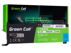 Batteria Green Cell L19M4PC0 per Lenovo Legion 5P-15IMH05 5P-15IMH05H 5-15IMH05 5-15IMH05H 5-15IMH05H 5-15ARH05 5-15ARH05H