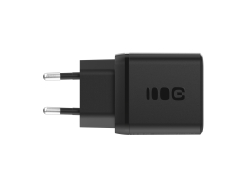 Greencell PowerSource Solo30 Caricatore USB C Nera Caricabatterie 30W Power Delivery