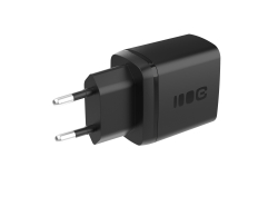 Greencell PowerSource Solo30 Caricatore USB C Nera Caricabatterie 30W Power Delivery