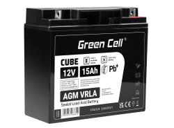 Green Cell ® Batteria AGM 12V 18Ah