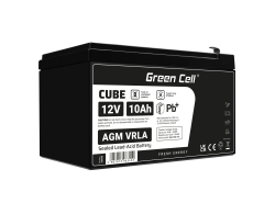 Green Cell® Batteria AGM 12V 10Ah accumulatore sigillata per UPS USV Batteria tampone Riserva la batteria