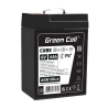 Green Cell CUBE AGM IP54 Batteria 6V 4Ah accumulatore sigillata giocattoli per bambini Installazioni di allarme