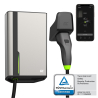 Green Cell GC HabuDen Wallbox 11kW 22kW 32A 7,5m Cavo Tipo 2 Stazione di ricarica per auto elettriche con App GC Bluetooth WiFi