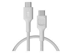 Cavo USB-C 0,3m 100W Greencell PowerStream Ricarica Rapida PD Snow White