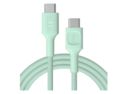 Cavo USB-C 2m 100W Greencell PowerStream Ricarica Rapida PD Mint Green