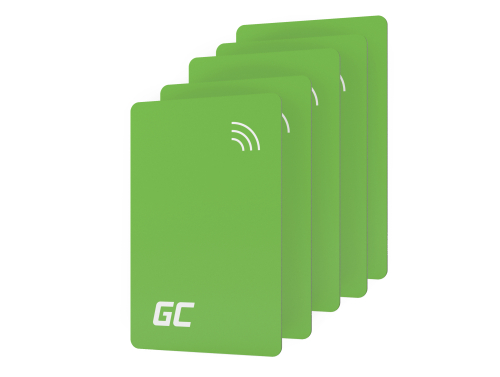 HabuDen NFC Card Set – Carte di accesso per stazioni di ricarica per veicoli elettrici