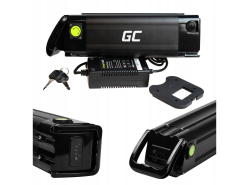 Batteria GC Silverfish per bici elettrica ebike con caricabatterie 24V 10,4Ah 250Wh XLR come Prophete. Produzione polacca.