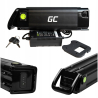 Batteria GC Silverfish per bici elettrica ebike con caricabatterie 24V 10,4Ah 250Wh XLR come Prophete. Produzione polacca.