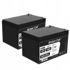 2x Green Cell® Batteria AGM 12V 14Ah accumulatore sigillata giocattoli per bambini Installazioni di allarme