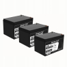 3x Green Cell® Batteria AGM 12V 14Ah accumulatore sigillata giocattoli per bambini Installazioni di allarme