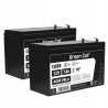 2x Batteria AGM 12V 7Ah accumulatore sigillata per UPS USV Batteria tampone Riserva la batteria
