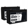 2x Batteria AGM 6V 15Ah accumulatore sigillata giocattoli per bambini Installazioni di allarme
