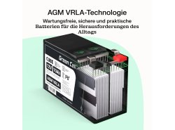 Green Cell ® Batteria al Gel AGM 12V 18Ah