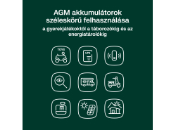 Green Cell ® Batteria al Gel AGM 12V 18Ah