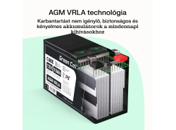 Green Cell ® Batteria al Gel AGM 12V 18Ah