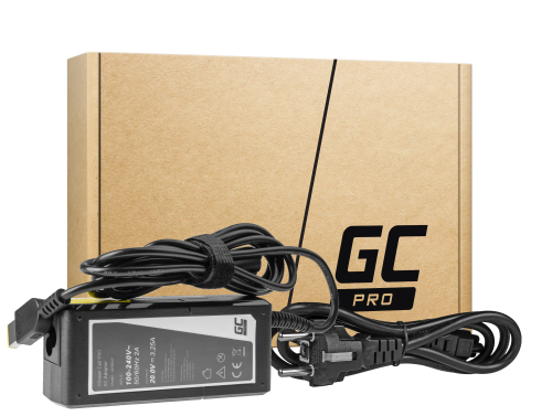 Alimentatore Green Cell PRO 20V 3.25A 65W per Lenovo B50-80 G50 G50-30 V130-15IKB V310-15IKB IdeaPad S500 - OUTLET
