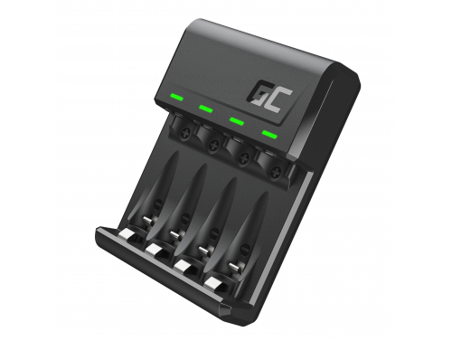 Caricabatterie per batterie AA AAA R6 R03 Ni-MH Green Cell GC VitalCharger - OUTLET