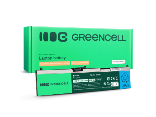 Batteria NYFJH-6C 0NYFJH 0RY3F9 0VRX0J per laptop Dell Precision 15 7530 7540 7740